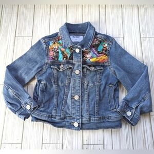 The Mando Jacket Custom Made Star Wars Denim Jacket in Blue Size XS 5T NWT